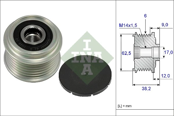 Alternator Freewheel Clutch